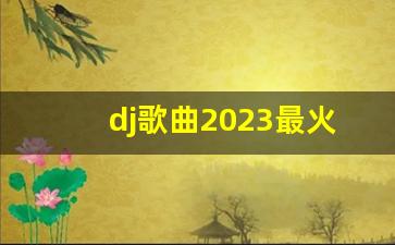 dj歌曲2023最火歌曲