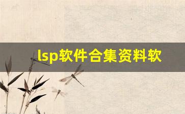 lsp软件合集资料软件库