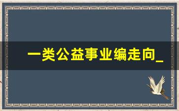 一类公益事业编走向_公益一类单位编制好吗