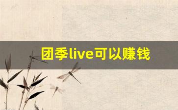 团季live可以赚钱吗_团季Live的产品有佣金吗