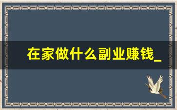 在家做什么副业赚钱_小副业挣钱