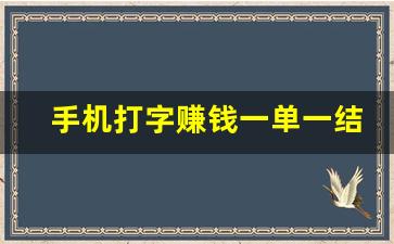 手机打字赚钱一单一结学生苹果手机_网上免费兼职赚钱日结