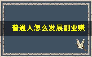 普通人怎么发展副业赚钱