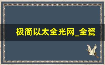 极简以太全光网_全瓷时代彩晶瓷极简餐具套装