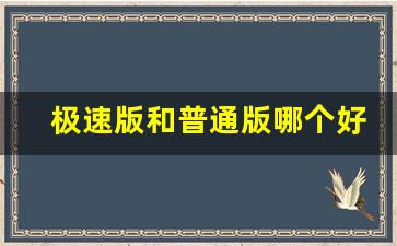 极速版和普通版哪个好_抖音安装哪个版本比较好