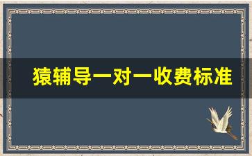 猿辅导一对一收费标准2023_六年级一对一收费标准