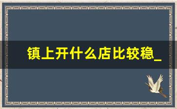 镇上开什么店比较稳_开零食店是加盟好还是自己进货好