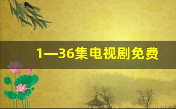 1—36集电视剧免费观看第4集_战雷在线播放32集