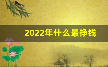 2022年什么最挣钱