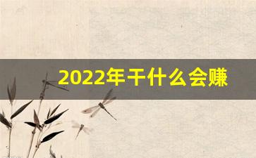 2022年干什么会赚钱_2022年赚钱方向