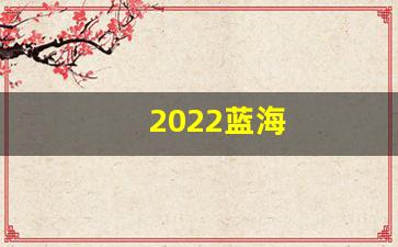 2022蓝海