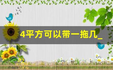 4平方可以带一拖几_5匹一拖四怎么分配