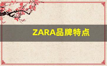 ZARA品牌特点