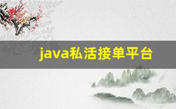 java私活接单平台_java兼职一天多少钱