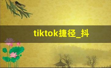 tiktok捷径_抖音国际版tiktok在线观看