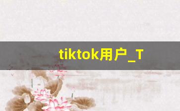 tiktok用户_Tiktok官网