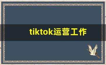 tiktok运营工作内容_tiktok招主播话术