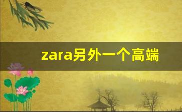 zara另外一个高端品牌_zara一般什么价位