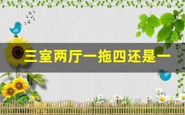 三室两厅一拖四还是一拖五_3个卧室买一拖几的空调