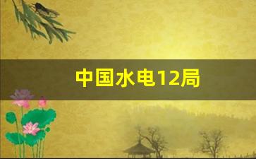 中国水电12局