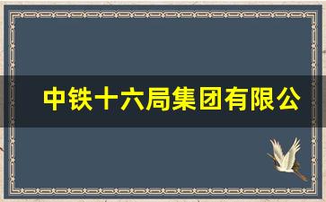 中铁十六局集团有限公司_中铁十六局招标公告