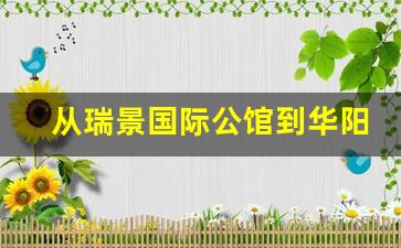 从瑞景国际公馆到华阳教育坐公交