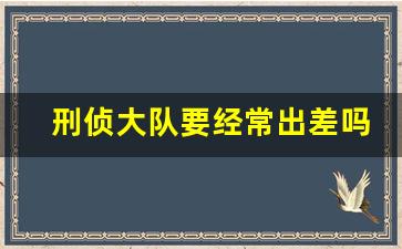 刑侦大队要经常出差吗_公安局刑侦科很忙吗