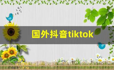 国外抖音tiktok网页版_国际版tiktok官网网址