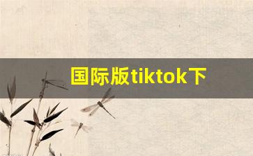 国际版tiktok下载_tiktok加速器