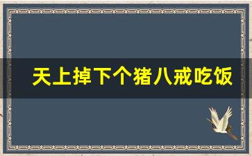 天上掉下个猪八戒吃饭_天上掉下个猪八戒玉兰