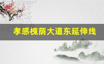 孝感槐荫大道东延伸线工程_孝感长兴三路最新消息