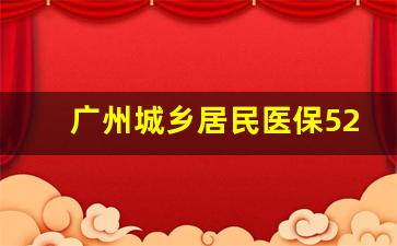 广州城乡居民医保528元