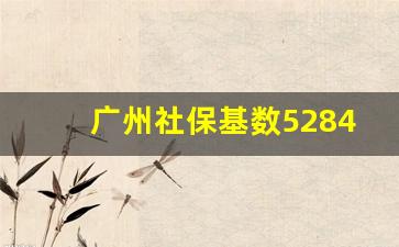 广州社保基数5284是几档_广东社保档次一览表