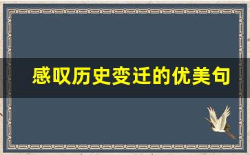 感叹历史变迁的优美句子_回望历史长河的优美说法