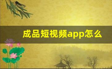 成品短视频app怎么样