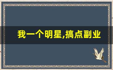 我一个明星,搞点副业很合理吧_娱乐:从往剧组送盒饭开始