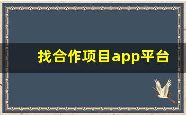 找合作项目app平台_好项目创业网