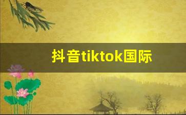 抖音tiktok国际版_tiktok轻量版app