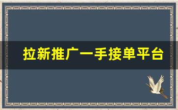 拉新推广一手接单平台_广告推广