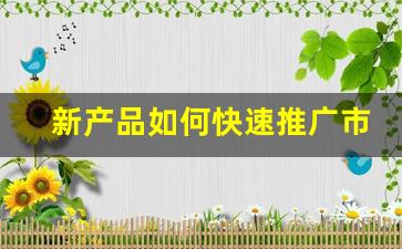 新产品如何快速推广市场_找客户的十大方法