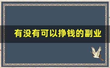 有没有可以挣钱的副业