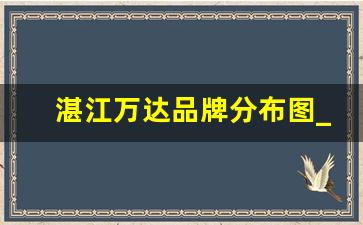 湛江万达品牌分布图_湛江万达在哪个区