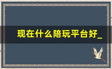 现在什么陪玩平台好_游戏陪玩接单平台