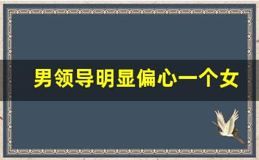 男领导明显偏心一个女下属_领导暗中保护你的表现