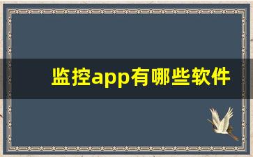 监控app有哪些软件