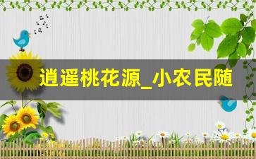 逍遥桃花源_小农民随身桃源空间