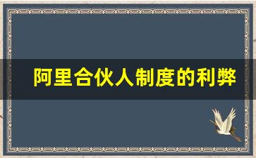 阿里合伙人制度的利弊_阿里巴巴合伙人委员会